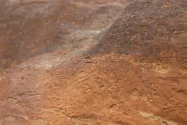 Kum taşı, yakın çekim dokusu