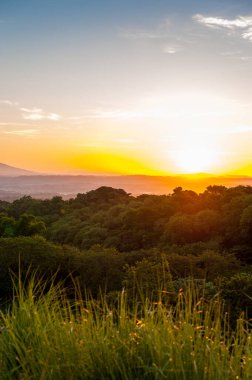 Orta Amerika, El Salvador 'da gün doğumu 