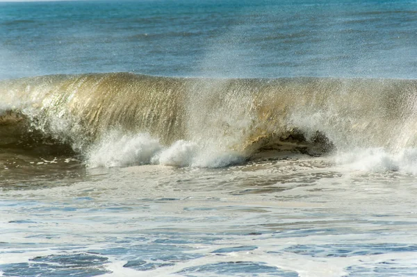 Swell Nas Praias Oceano Pacífico Libertad Salvador — Fotografia de Stock