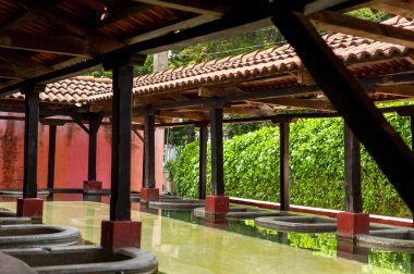 Milpas, Guatemala 'da halk çamaşırhaneleri