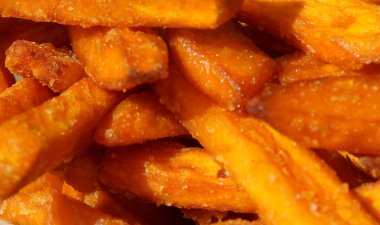 Tuzlu Tatlı patates kızartması