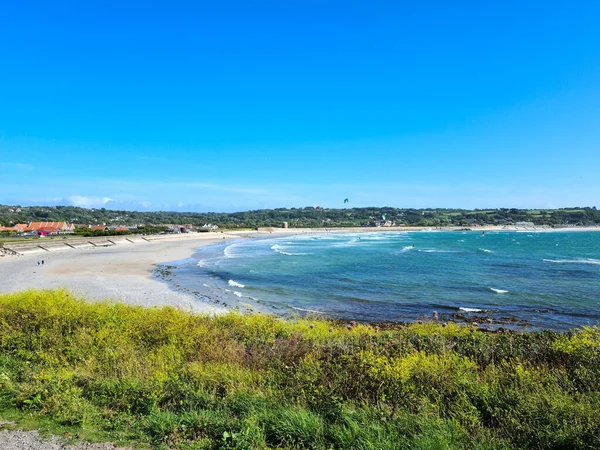 Vazon Bay Guernsey Channel Islands — Stock fotografie