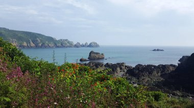 Moulin Huet, St Martins, Guernsey Kanal Adaları