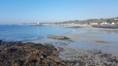 Fort Grey, Cup ve Saucer, Rocquaine Bay, Torteval, Guernsey Channel Adaları
