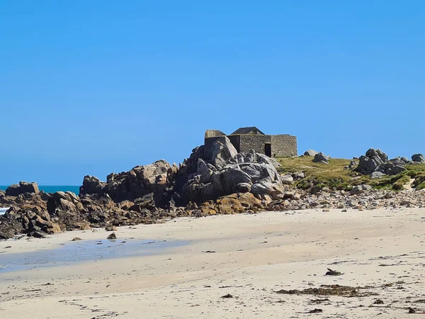 Fort Pembroke Jaonneuse Bay Guernsey Channel Islands — Stock fotografie