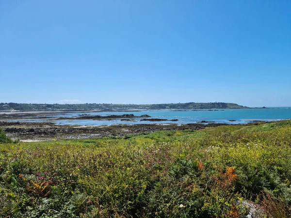Eree Bay Kanalinseln Guernsey — Stockfoto