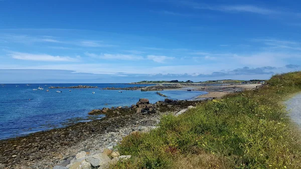 Amarreurs Harbour Vale Guernsey Channel Islands — стокове фото