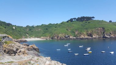Saints Körfezi Limanı, St Martins, Guernsey Kanal Adaları