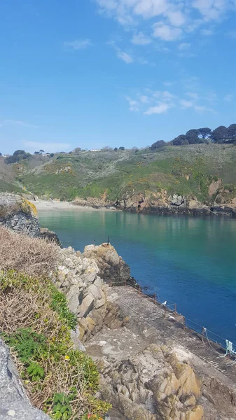 Saints Bay Harbour Martins Guernsey Channel Islands — Stock fotografie