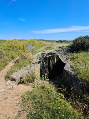 Pleinmont Batterie Dollman, Torteval, Guernsey Kanal Adaları