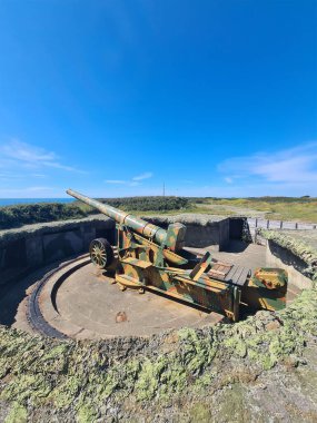 Pleinmont Batterie Dollman, Torteval, Guernsey Kanal Adaları