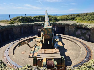 Pleinmont Batterie Dollman, Torteval, Guernsey Kanal Adaları