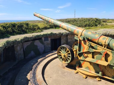 Pleinmont Batterie Dollman, Torteval, Guernsey Kanal Adaları