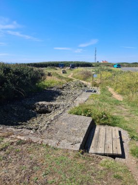 Pleinmont Batterie Dollman, Torteval, Guernsey Kanal Adaları
