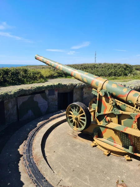 Pleinmont Batterie Dollman Torteval Guernsey Channel Islands — Fotografia de Stock