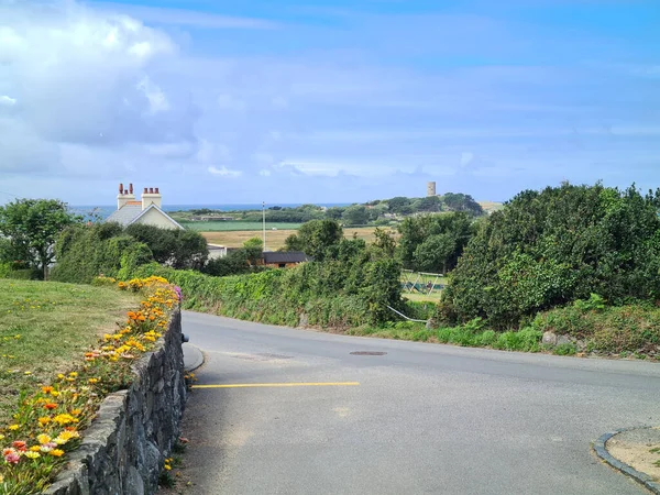 Eree Nature Reserve Pierre Bois Νήσοι Κανάλι Guernsey — Φωτογραφία Αρχείου