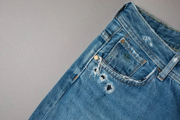 Textura de jeans jeans jeans azul. Jeans fundo Textura de jeans azul — Fotografia de Stock