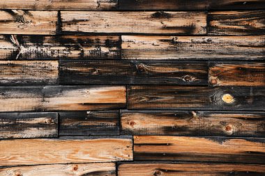 Arka plan olarak kullanılan eski, grunge ahşap paneller