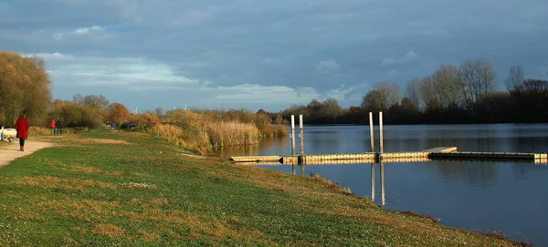 Abend See Flandern Belgien — Stockfoto