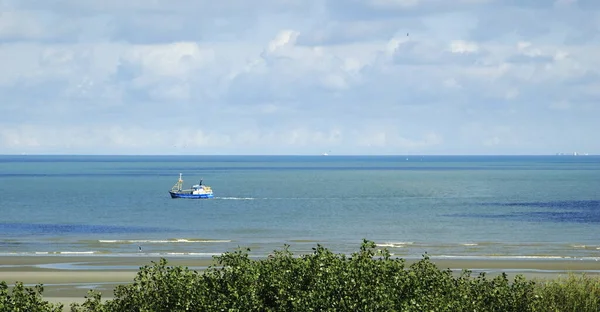 Summer View North Sea Dunes Nieuwpoort Belgium — Stock Photo, Image