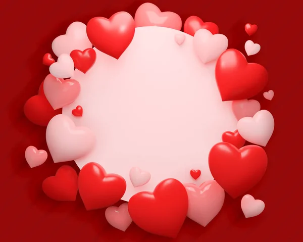 Happy Valentine Day Event Background — Stock Photo, Image