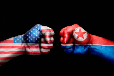 Birleşik Devletler ve Kuzey Kore arasındaki çatışma ve işbirliği.