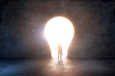 Başarının parlak kapısı.