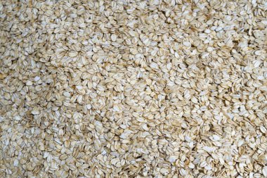 Yulafın üst görünümü gıda arkaplanı                               