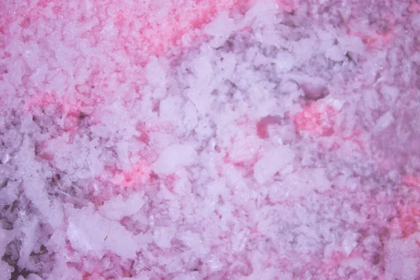 metin arkaplanı, pembe dondurma, dondurmanın üzerindeki don, çilek, metin için yeri olan pankart