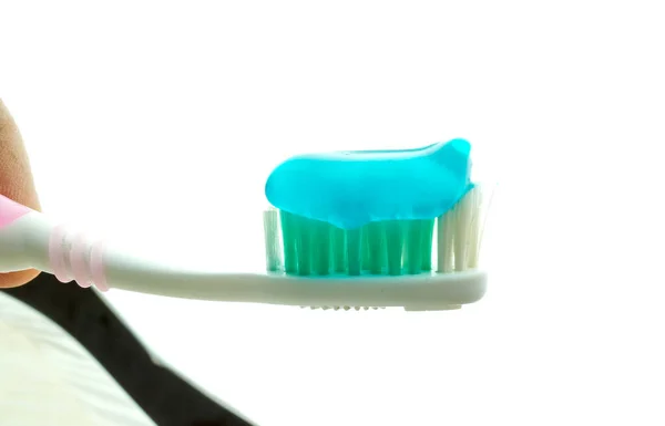 Photo Tooth Paste Brush — Stock Photo, Image