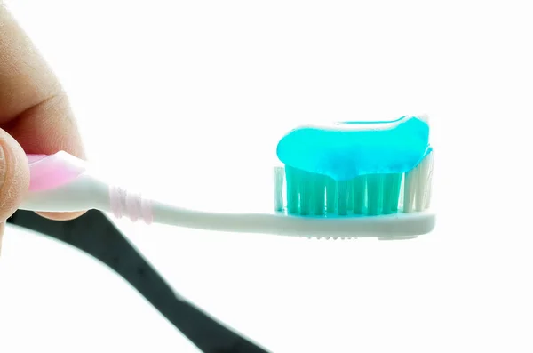 Photo Tooth Paste Brush — Stock Photo, Image
