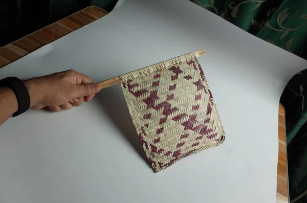 arabic traditional hand fan in iraq