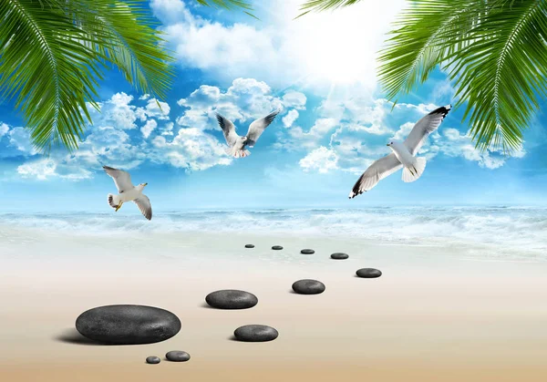 3d şaşırtıcı doğal duvar kağıdı ve arka plan