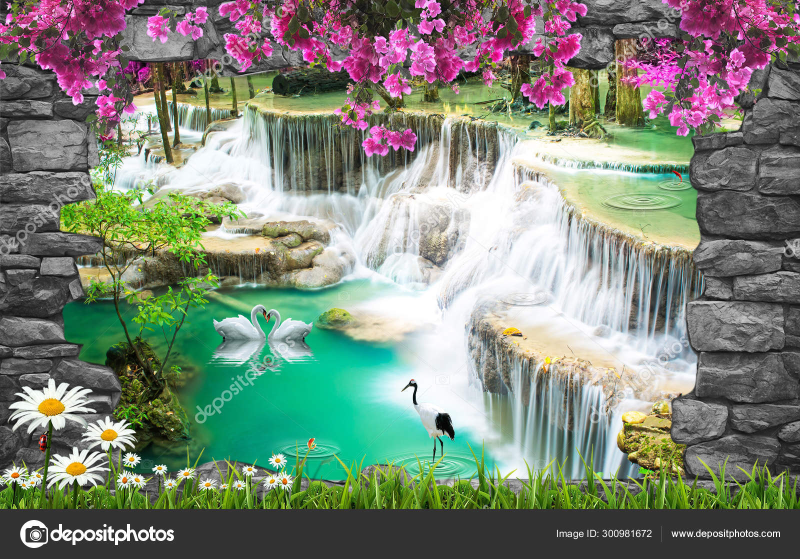 Amazing Natural Wallpaper Background Stock Photo by ©Zevahir 300981672