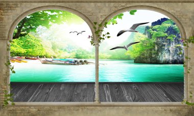 inanılmaz 3d doğa arka plan ve duvar kağıdı