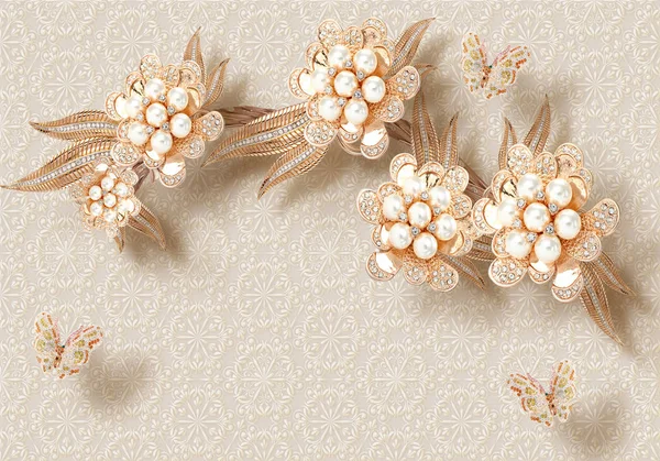 3d duvar kağıdı dekoratif arka plan