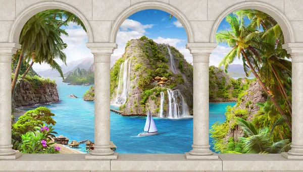 inanılmaz 3d doğa arka plan ve duvar kağıdı