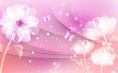 3D duvar kağıdı televizyon arkaplanı ve inanılmaz tasarım