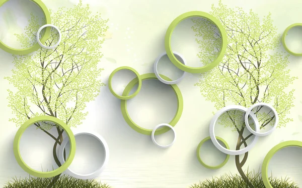 3D duvar kağıdı televizyon arkaplanı ve inanılmaz tasarım