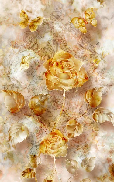 3D duvar kağıdı televizyon arkaplanı ve inanılmaz tasarım