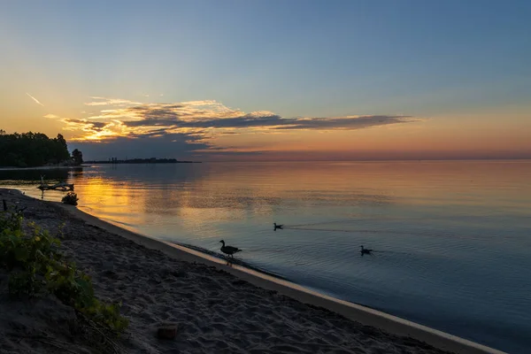 Sonnenaufgang Port Union Foto Edson Inniss Www Edsoninnissphotography Com — Stockfoto