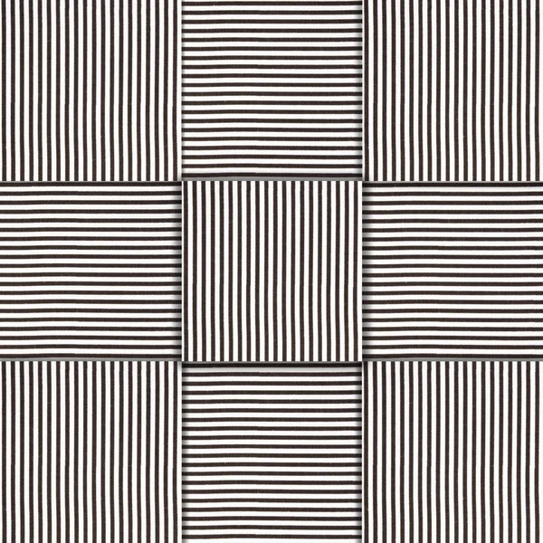 Чорно Білі Квадратів Прямими Лініями Утворюють Більший Квадрат Виглядом Основі — стокове фото