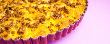 elmalı turta yulaf gevreği ile 