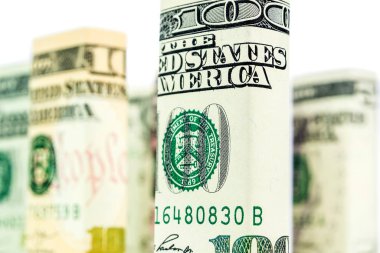 tüm mezheplerde bloklar şeklinde amerikan doları yakın çekim
