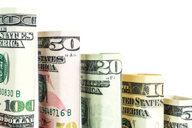 tüm Amerikan doları mezhep blokları yapılmış düşen adımlar
