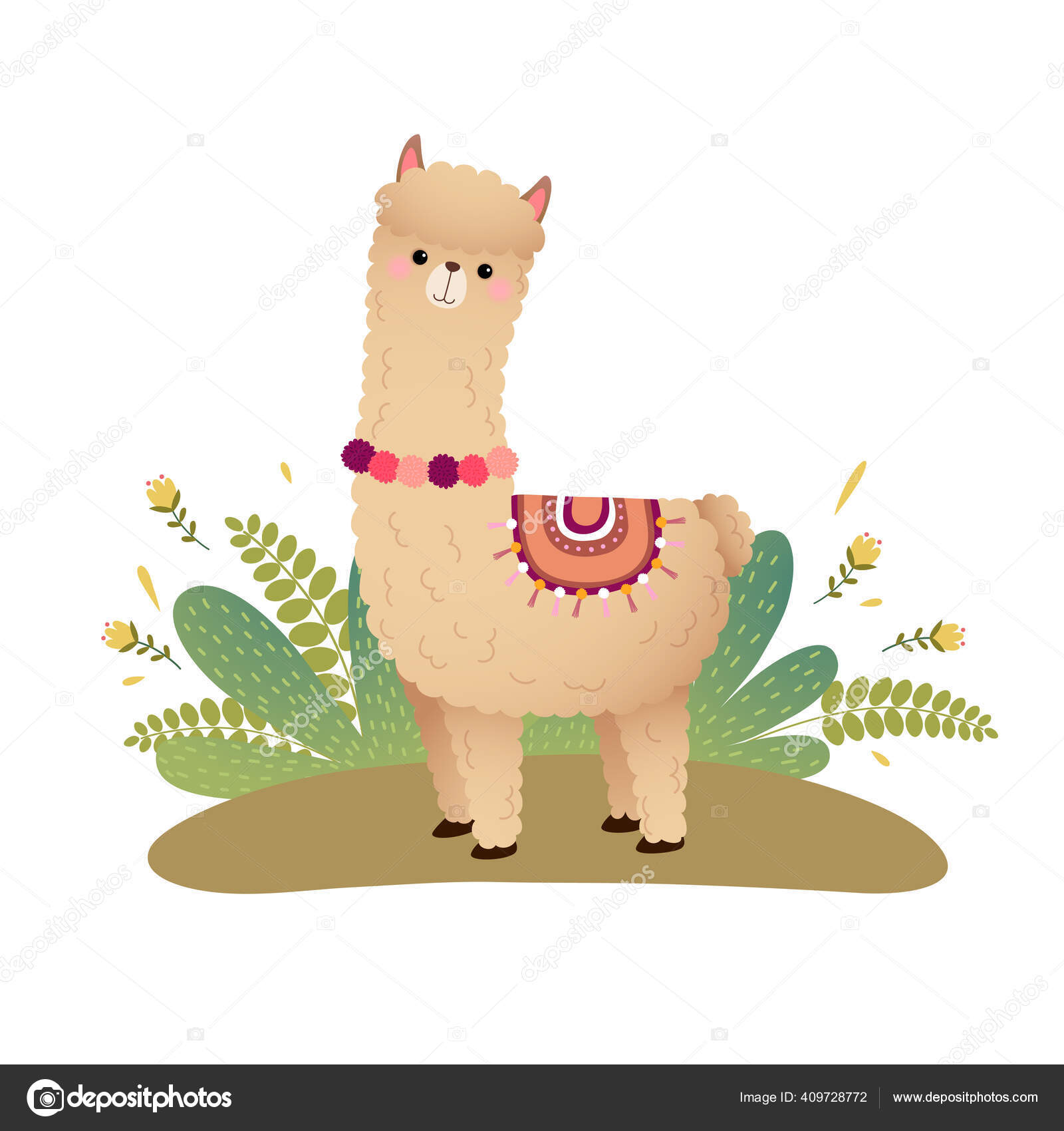 Llama Loveストックベクター ロイヤリティフリーllama Loveイラスト ページ 5 Depositphotos
