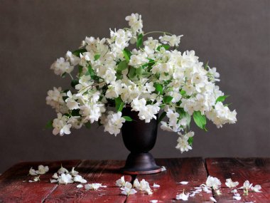 Yaz çiçekleriyle dolu bir hayat