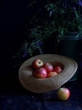 Meyve ve sebzeli modern yaşam