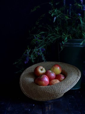 Meyve ve sebzeli modern yaşam