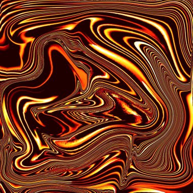 Soyut bir arkaplanda çok renkli satırlar